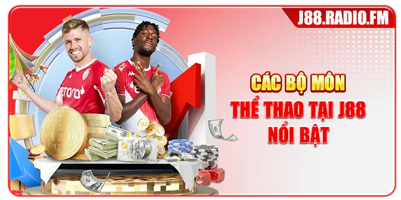 Các bộ môn thể thao tại J88 nổi bật