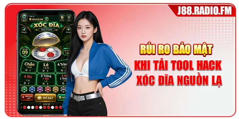 Rủi ro bảo mật khi tải tool hack xóc đĩa nguồn lạ